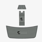 EVA Foam Teak Deck Mat for Malibu 23 LSV (2009)