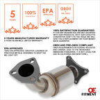 Catalytic Converter Exhaust Pipe Set for Nissan Altima/Maxima/Quest (2004–2009)