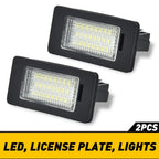 2X Canbus White LED License Plate Light Bulbs for BMW E39 E60 E90 F30 E92 E70