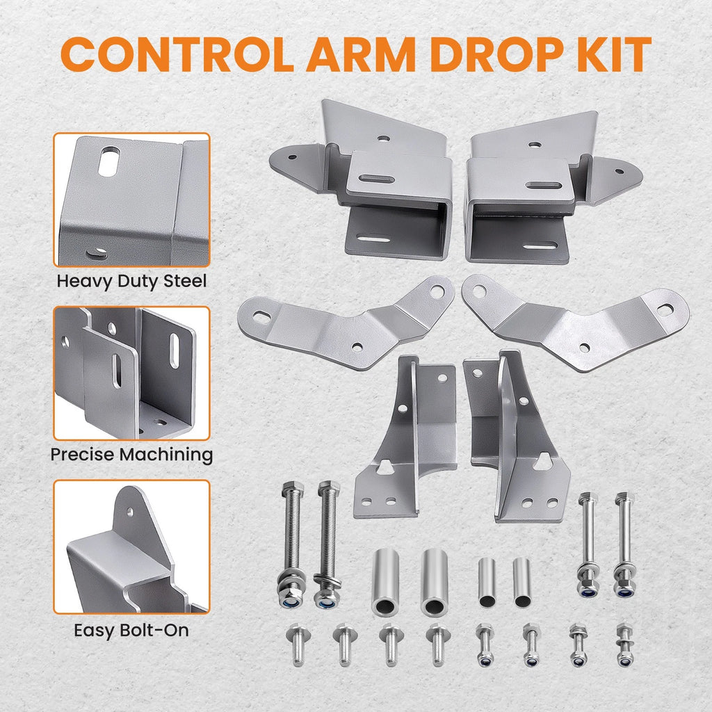Adjustable Track Bar Control Arm Drop Bracket for Jeep Cherokee XJ (1984-2001)