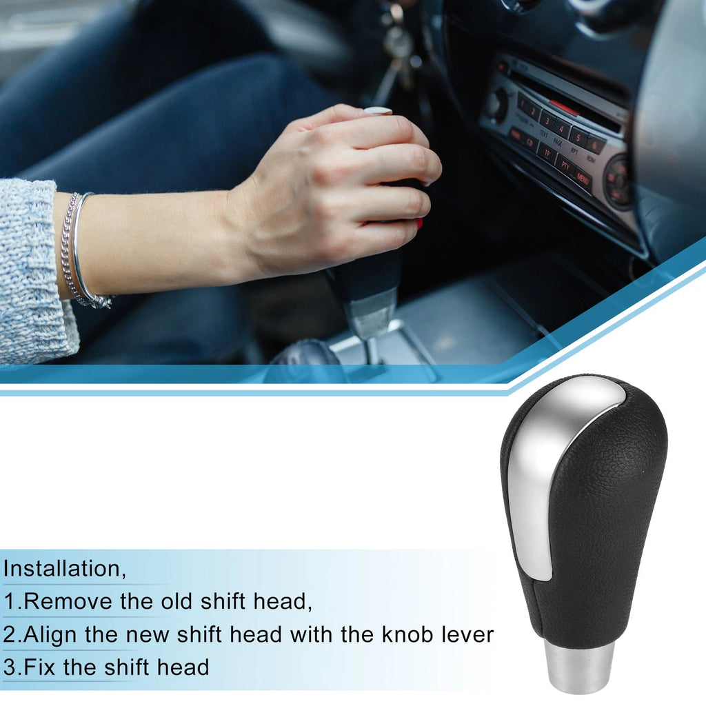 Automatic Transmission Gear Shift Knob for Mazda 3 (2009–2016) Matte Silver