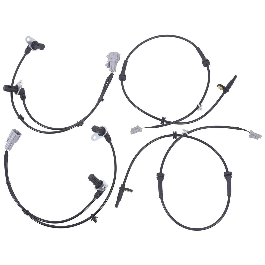 Set of 4 ABS Speed Sensors for Infiniti FX35 FX45 (2003–2008)