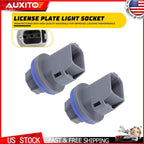 2X License Plate Tag Light Socket for Ford F-150 F-250 F-350 F-450 F-550 (H)
