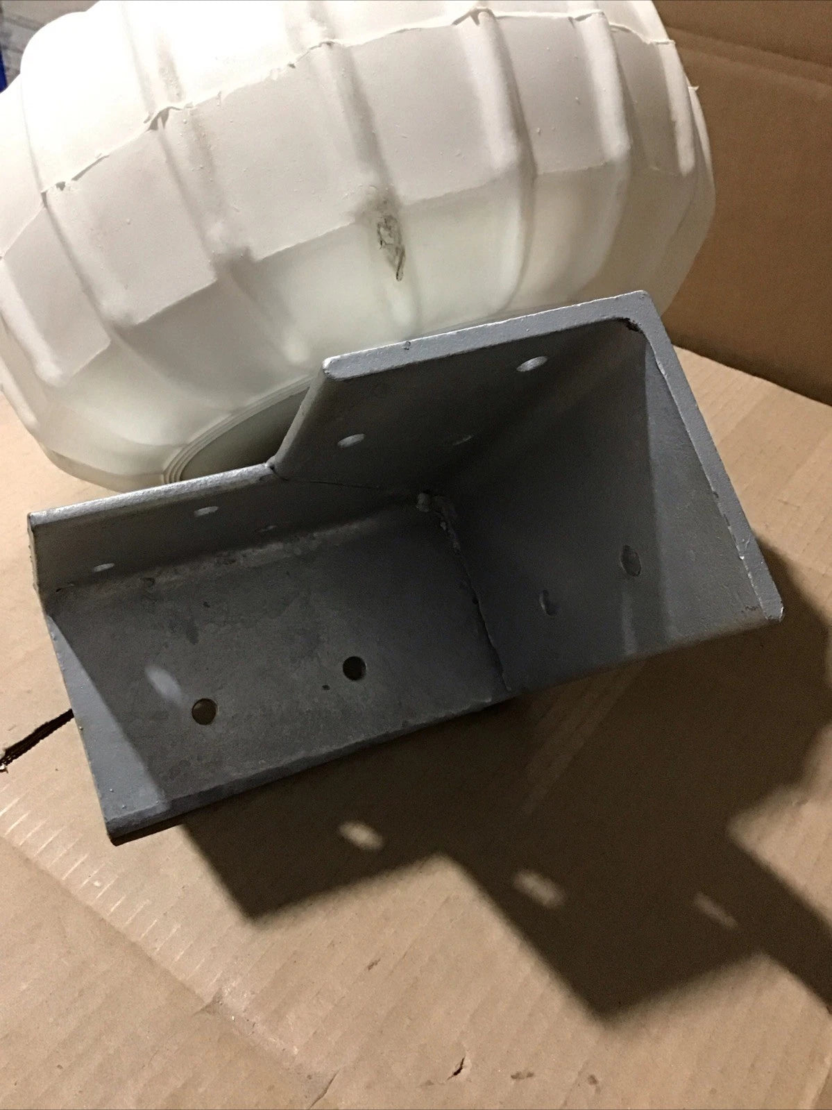 Cal-June 12" Dock Wheel Bumper with Corner Bracket 5000-C for Boats (Used)