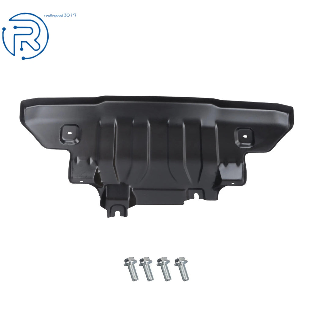 Black Steel Front Engine Cover Skid Plate for Ford Bronco (2021-2023)