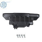 Black Steel Front Engine Cover Skid Plate for Ford Bronco (2021-2023)