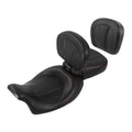 Driver Passenger Seat & Backrest Pad for Harley Touring Road King (2009–2023)