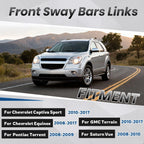 Set of 2 Front Stabilizer Sway Bar Links for Chevy Equinox Terrain Torrent Vue (2008–2017)