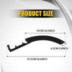 Rear Door Flare Molding Trim for Honda CR-V (2017–2022)