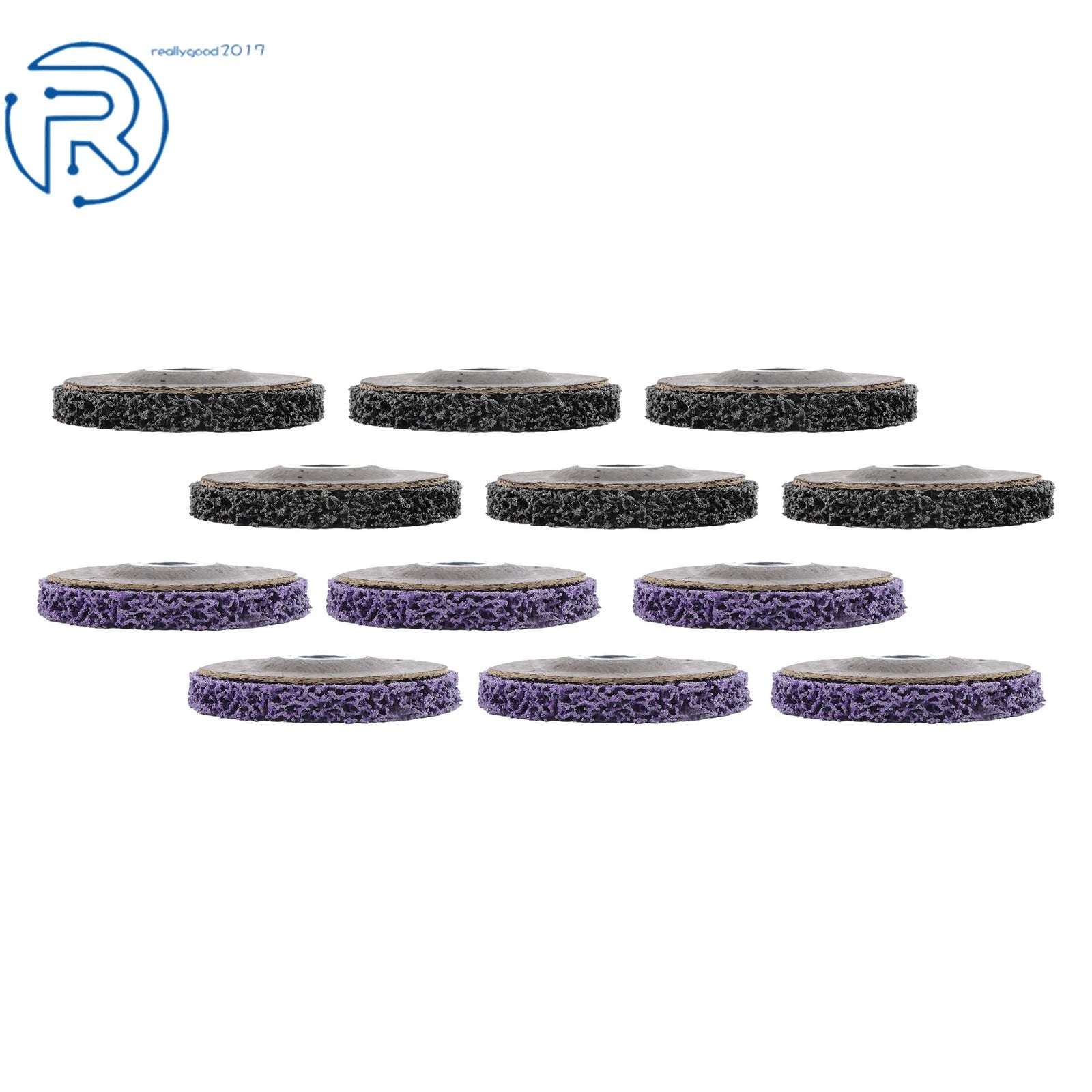 12 Pack Paint Stripping Discs for Angle Grinder (4-1/2 Inch)