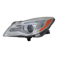 Replacement Driver Side Halogen Headlight Assembly w/Blue Ring in Lens
