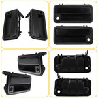 2X Front Exterior Door Handle for Chevy GMC C1500 (1988–1994)