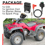Ignition Coil & Relay Regulator & CDI for Honda Foreman 400 TRX400FW (1995–2003)