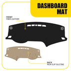 Leather DashMat Cover for Hyundai Sonata (2015–2019)