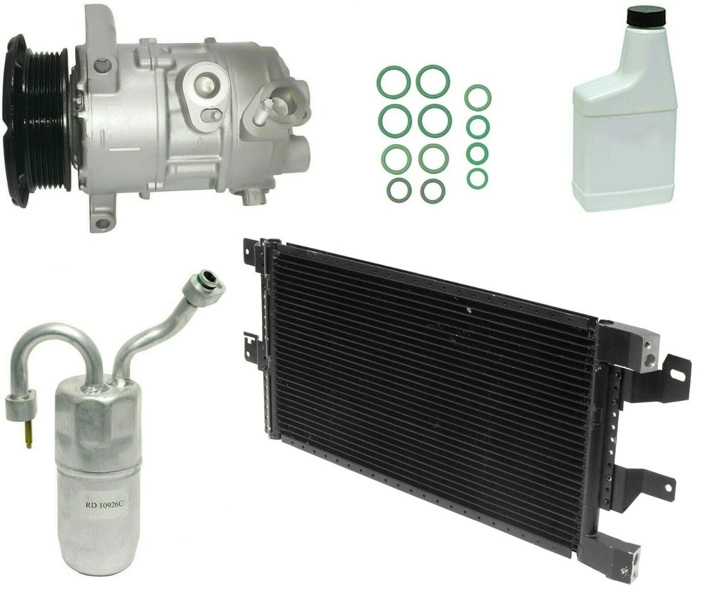 AC Compressor Kit with Condenser Replacement for Toyota Hilux (2016–2020)