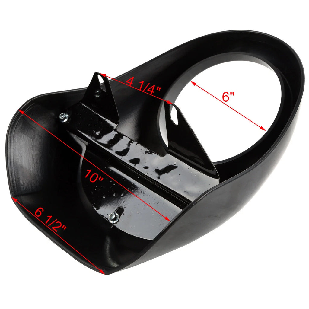 Black Headlight Fairing Mask for Harley Sportster XL 1200/883 (2004–2023)