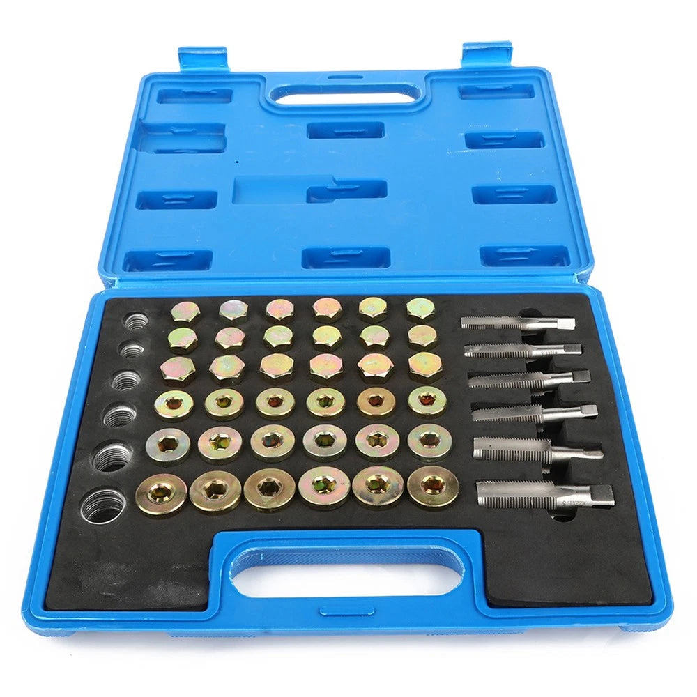 114pc Oil Pan Thread Repair Kit for M13 - M22 (Universal)