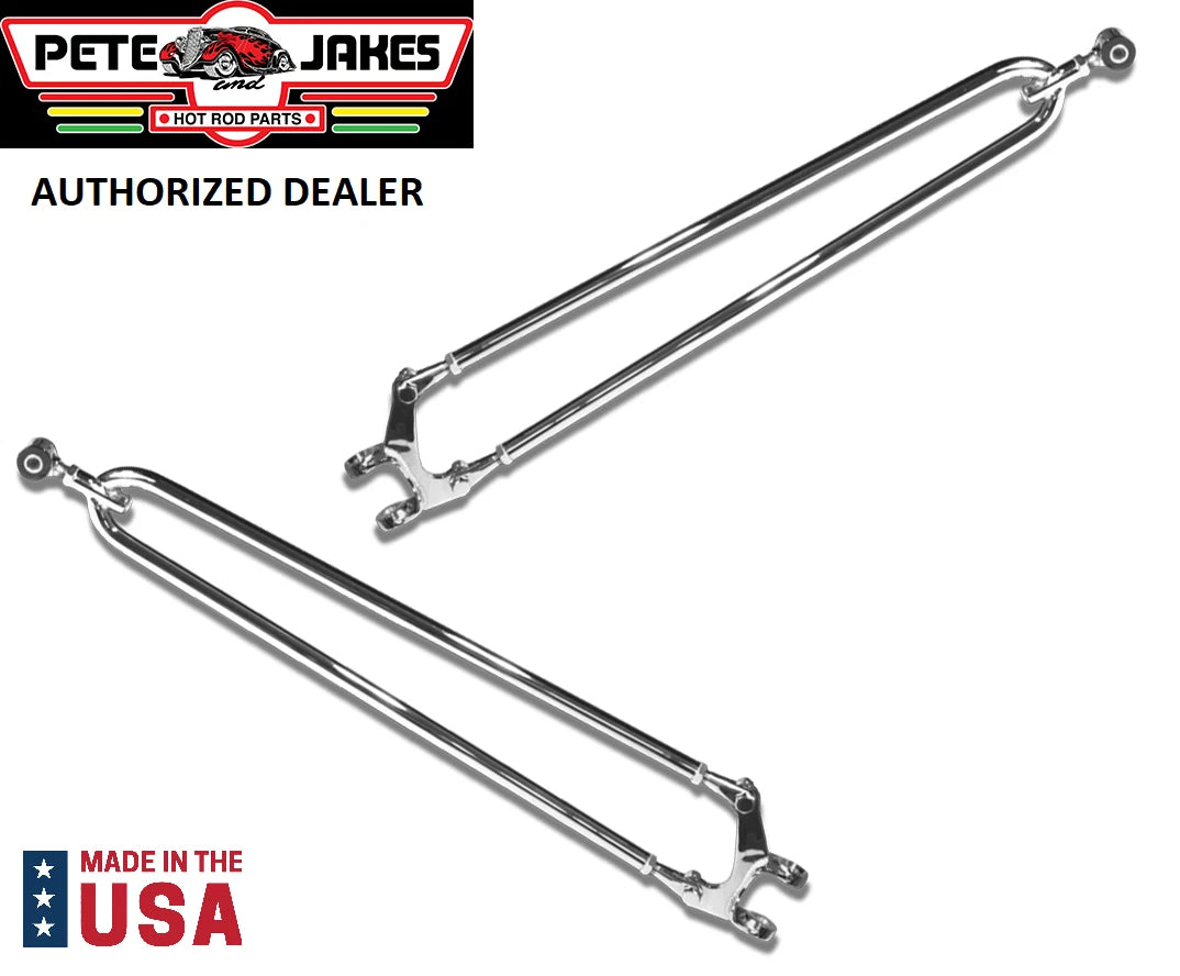 Radius Rod Kit Heavy Duty for 1932 Ford Pete & Jakes Bat Wing Wishbone