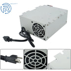 60 Amp Power Converter Battery Charger with LED Light and Internal Fan