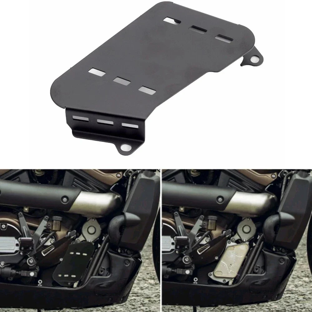 Vented Radiator Oil Cooler Guard for Harley Sportster S & Nightster (2021-2023)