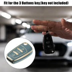 3 Button Remote Key Fob Case TPU Cover for Audi (Item of 1)