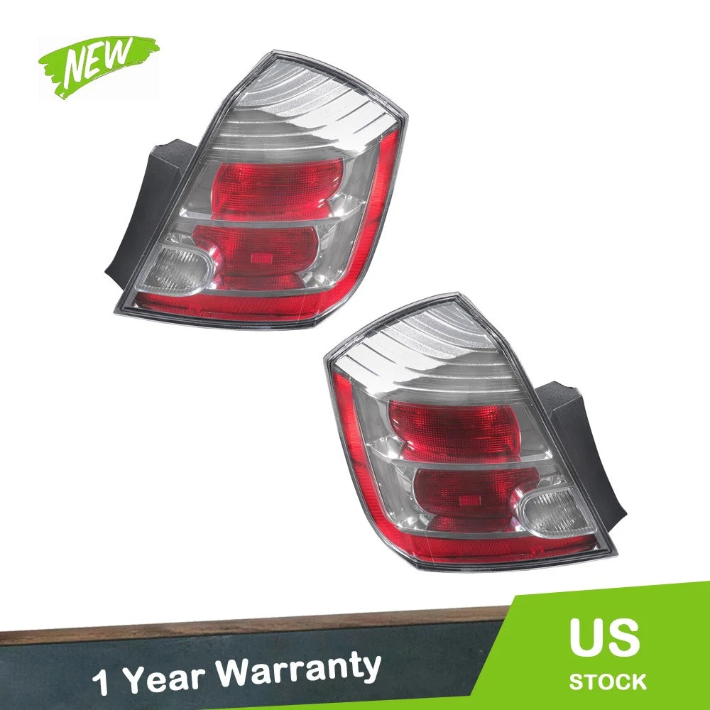 Tail Lights for Nissan Sentra (2010–2012) Left+Right Halogen