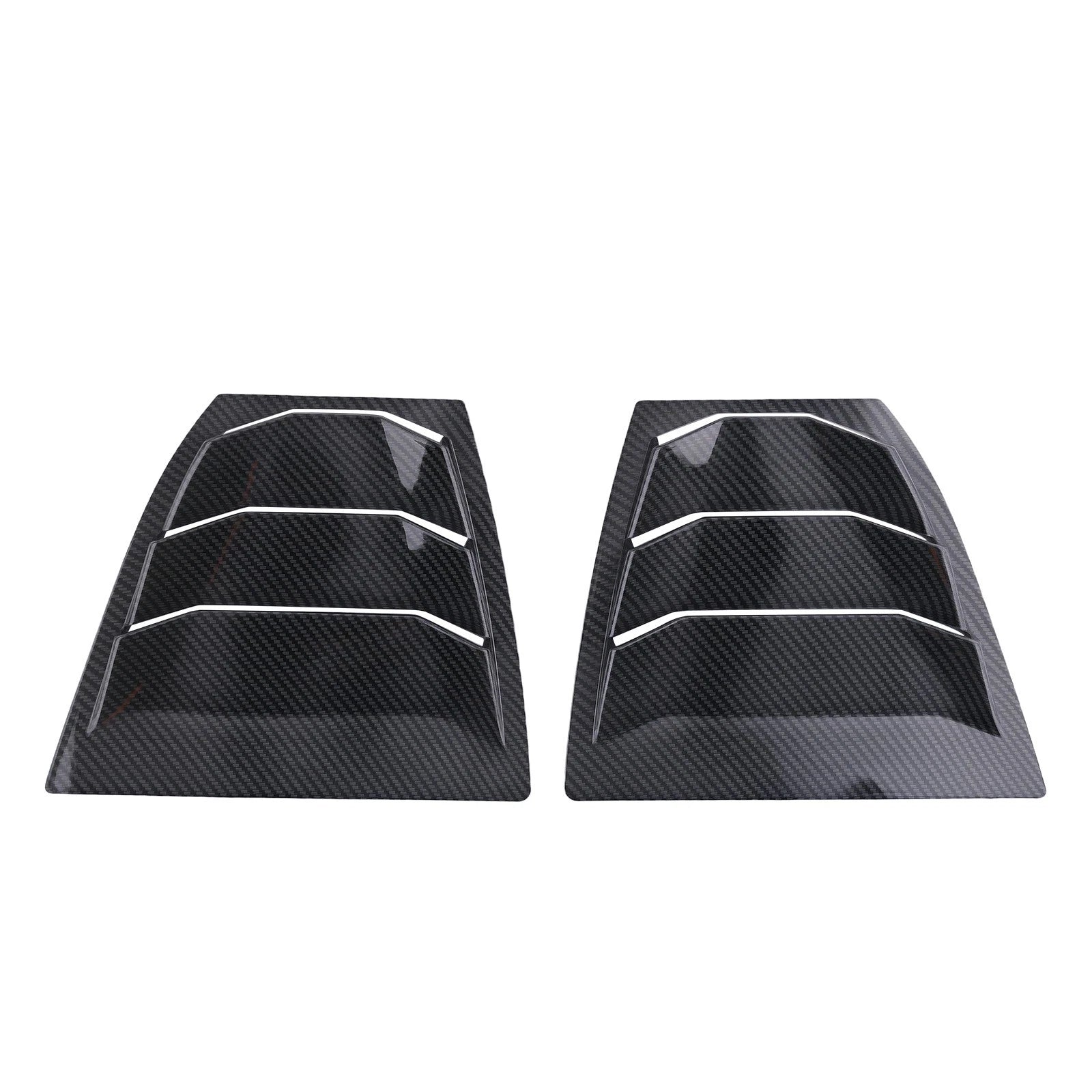 Carbon Fiber Look Side Window Louvers for Mazda 3 Axela (2014-2018)