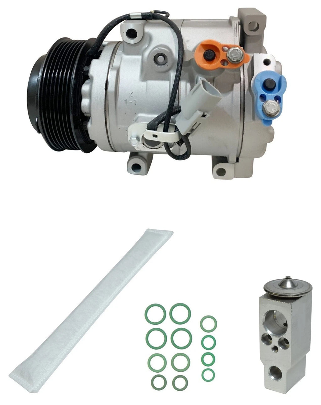 A/C Compressor Kit Replacement for Toyota Sequoia 5.7L (2014–2014)
