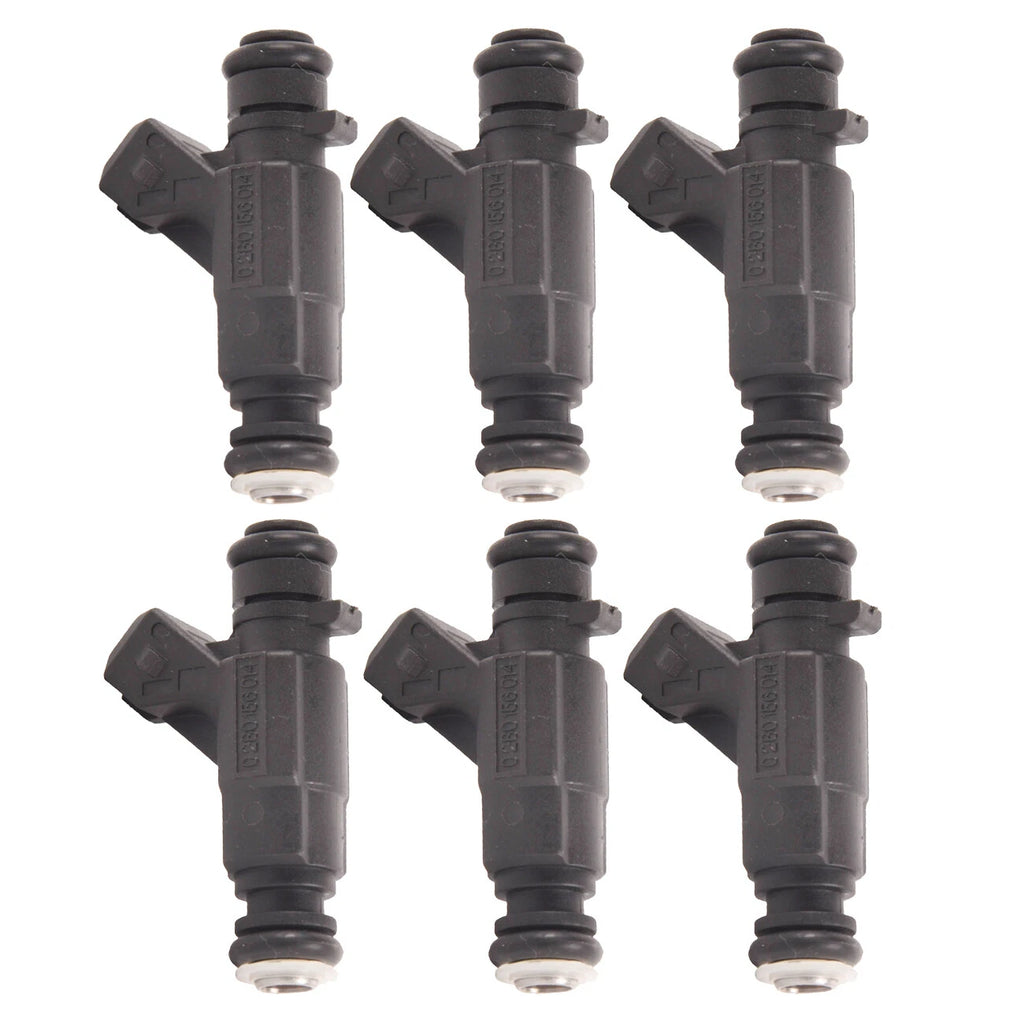 Set of 6 Fuel Injectors for Mercedes-Benz C240 C320 E320 (2001–2005)