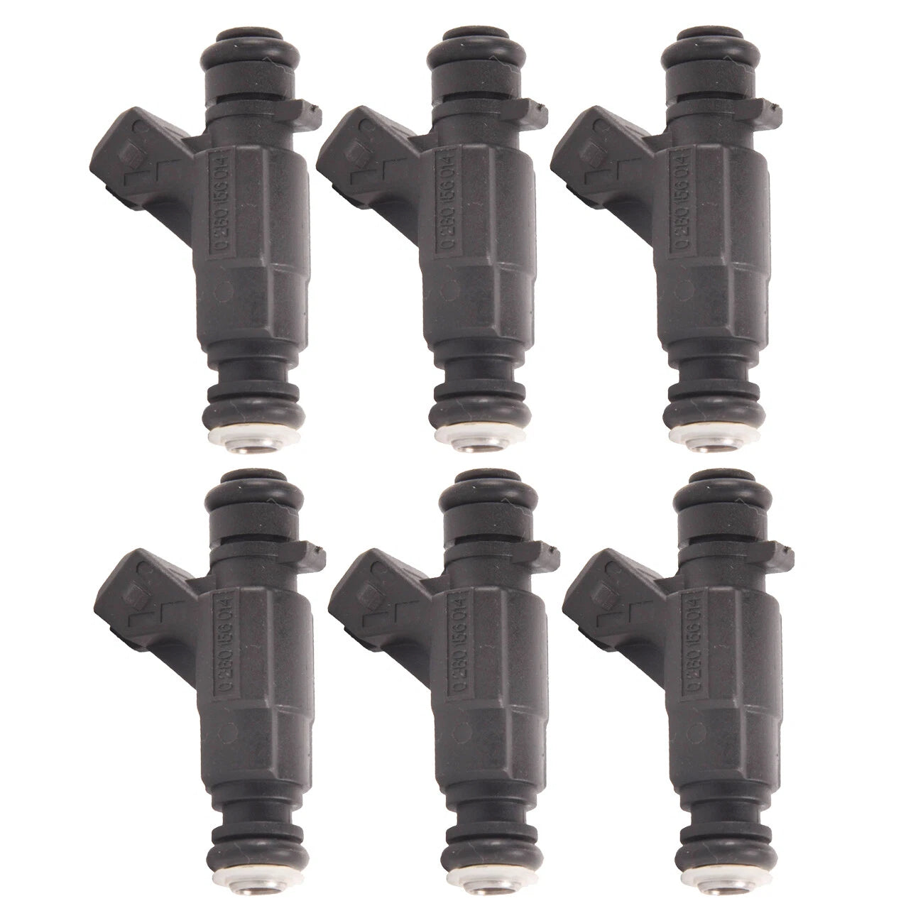 Set of 6 Fuel Injectors for Mercedes-Benz C240 C320 E320 (2001–2005)