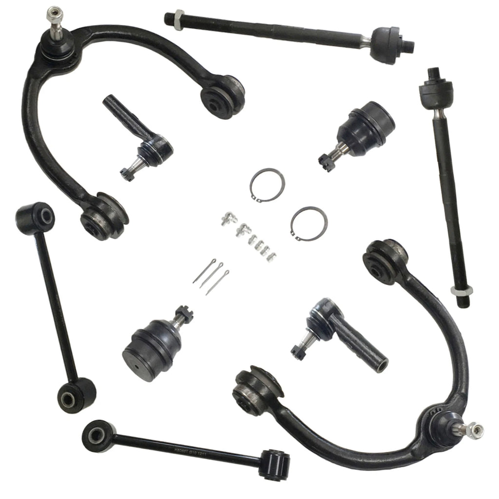 10PC Front Upper Control Arms for Jeep Grand Cherokee Commander (2005-2010)