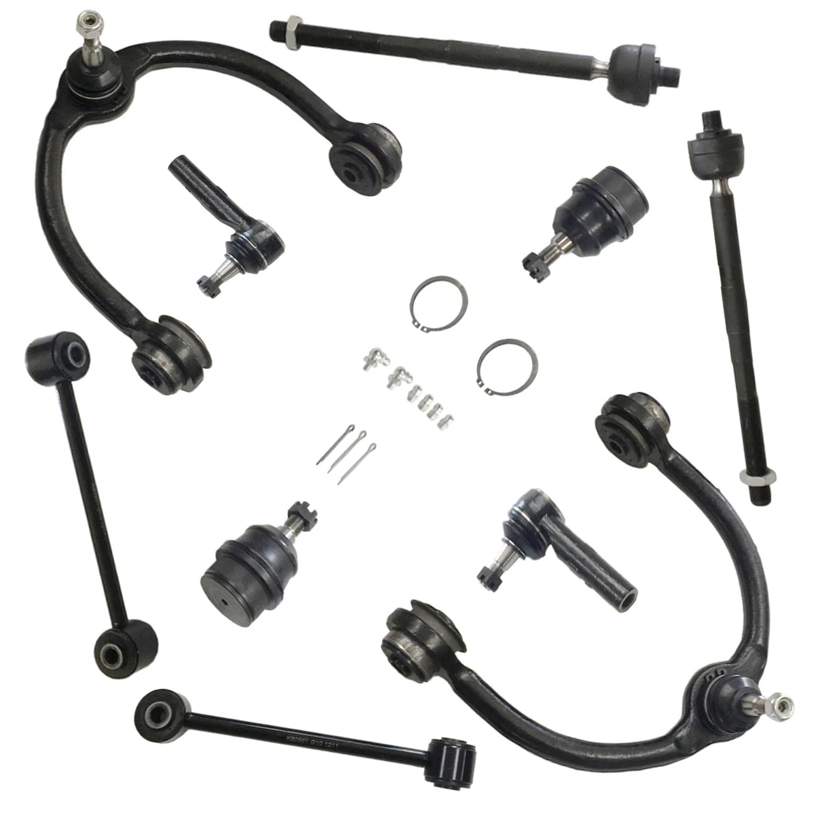 10PC Front Upper Control Arms for Jeep Grand Cherokee Commander (2005-2010)