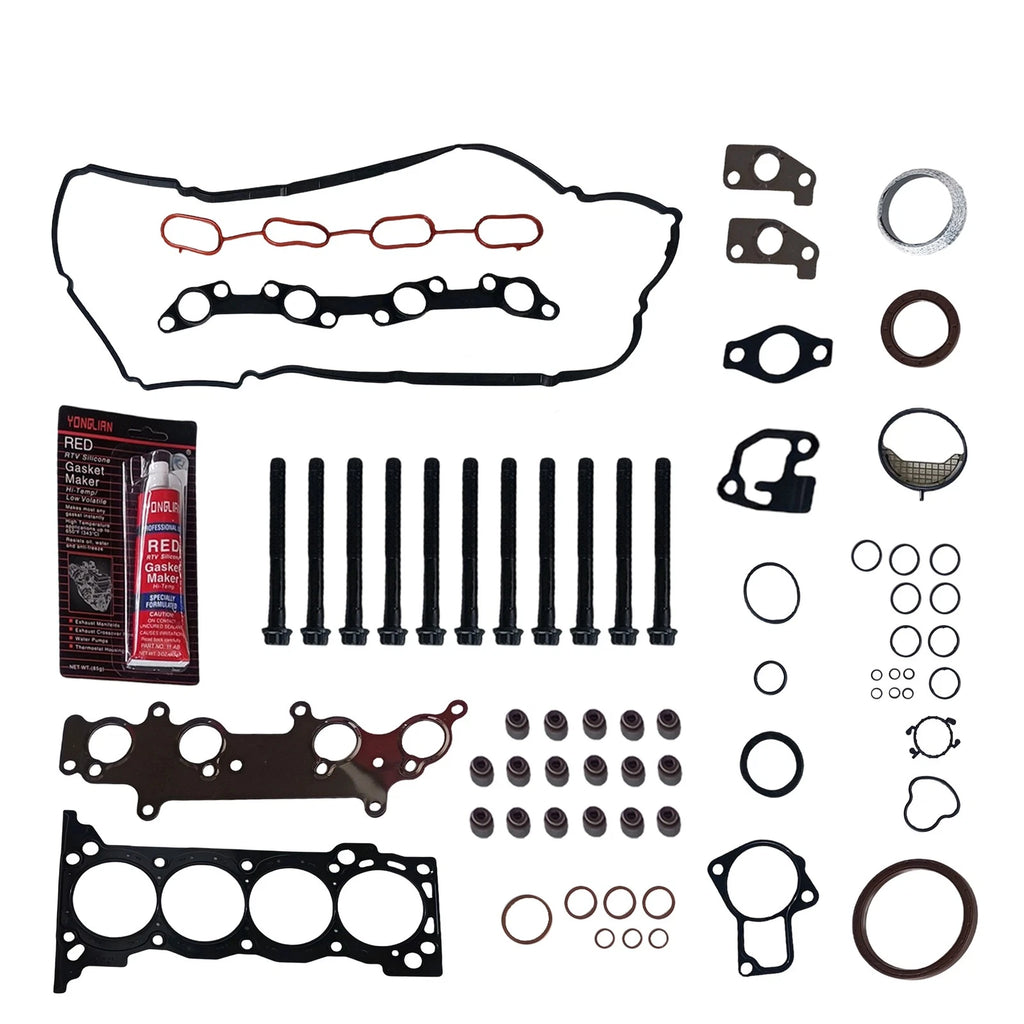Full Gasket Set with Head Bolts for Toyota Tacoma 2.7L (2005–2010)