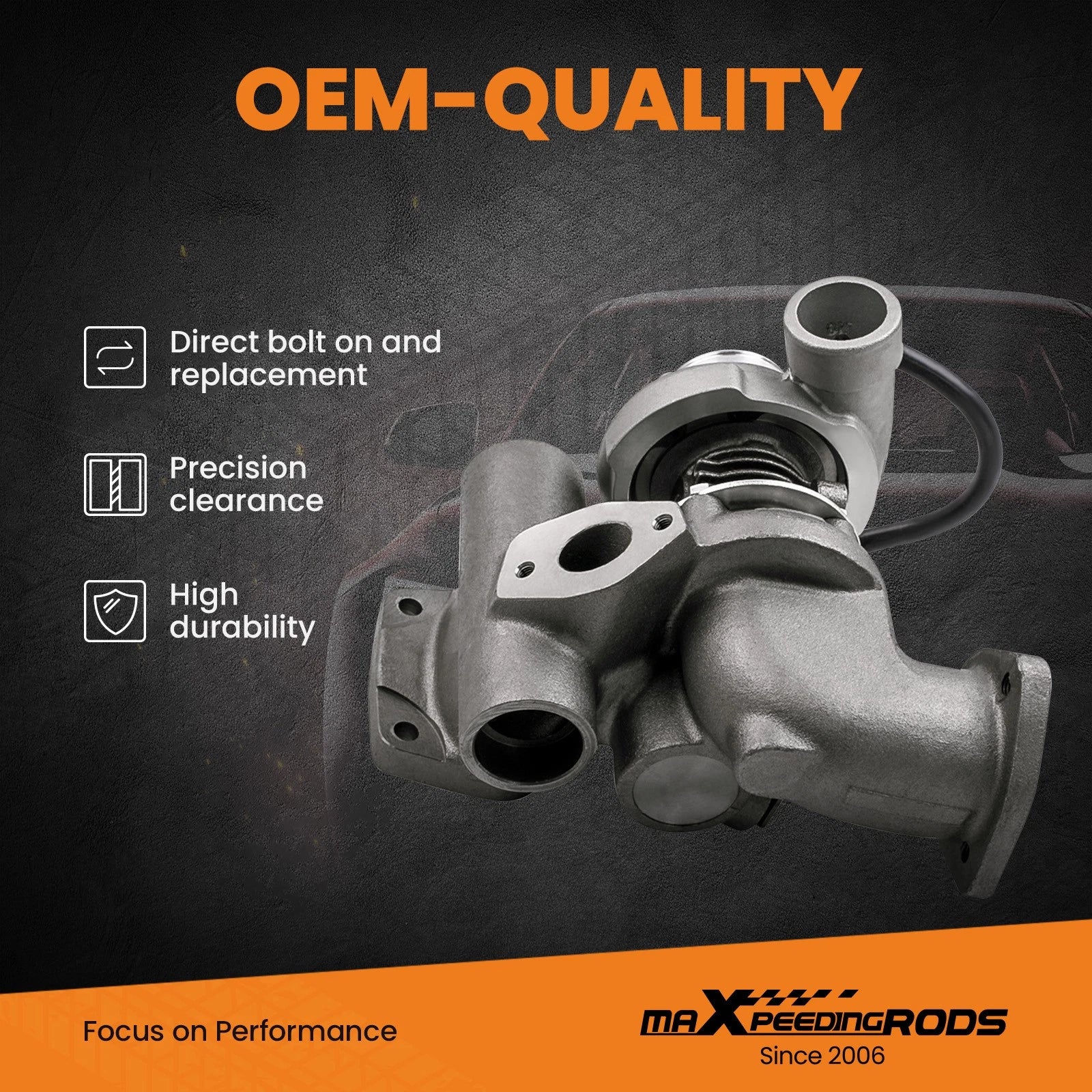 Turbocharger for Land Rover Defender Discovery I 2.5 TDI (1990–1999) T250-04