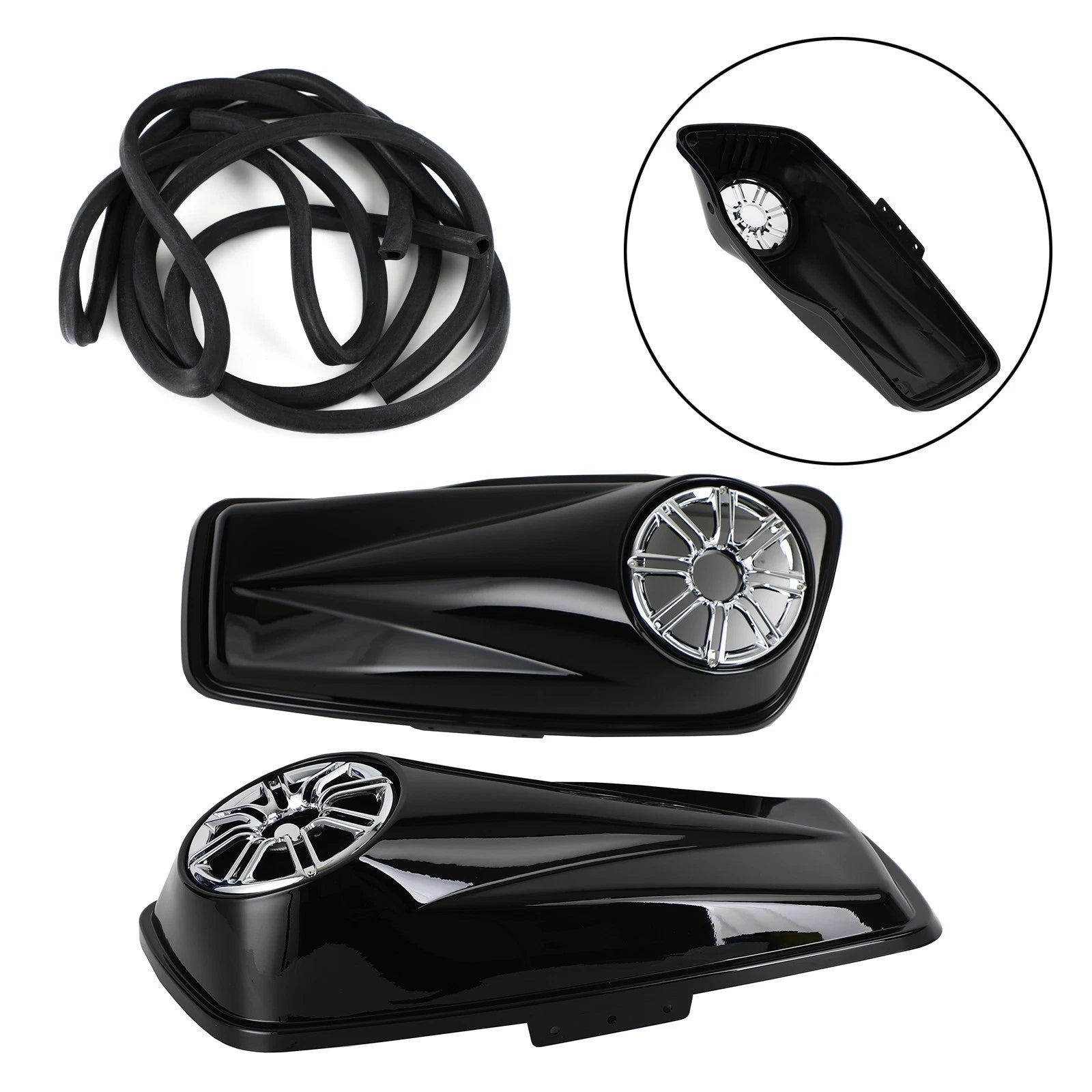 Speaker Lids for Harley Touring Street Electra Glide Hard Saddlebag 2014–2021