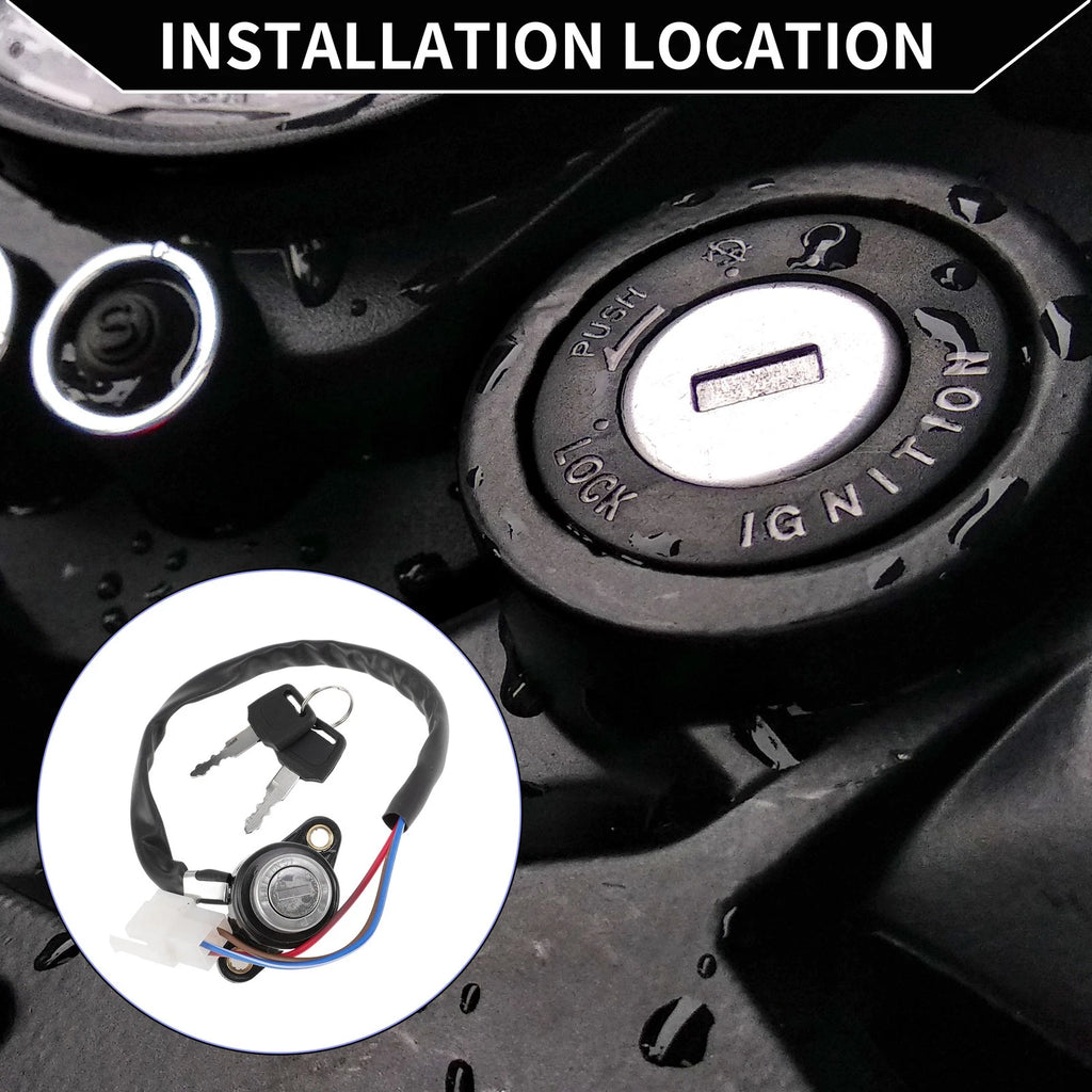 Ignition Key Switch No. 35100MCKA00 for Honda Shadow Spirit 1100 (2001–2007)