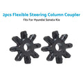 2X Steering Column Rubber Flex Coupling for Hyundai i30 Sonata Santa Fe (2007–2020)