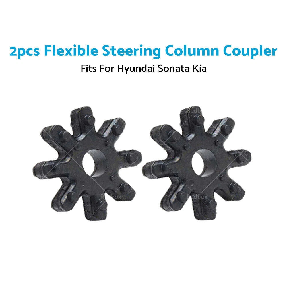 2X Steering Column Rubber Flex Coupling for Hyundai i30 Sonata Santa Fe (2007–2020)