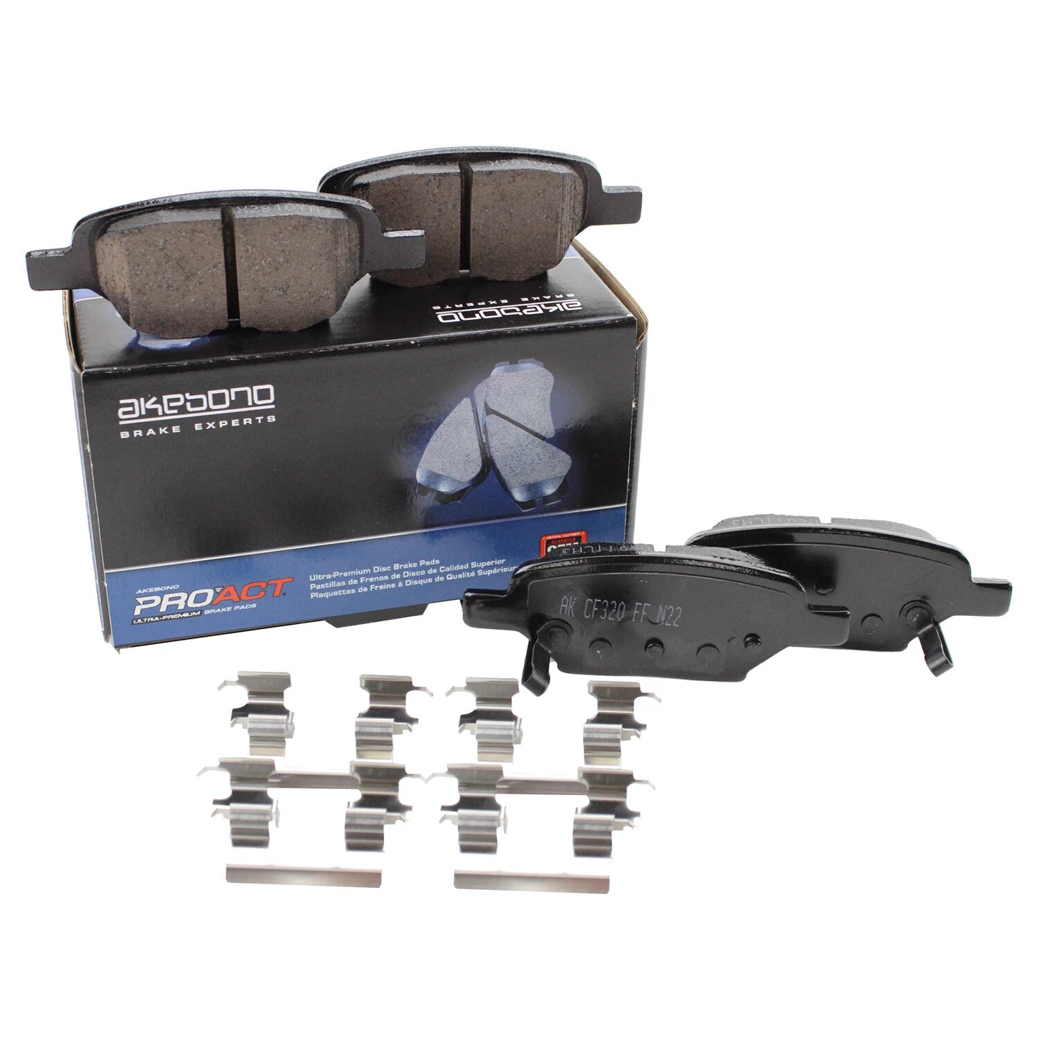Rear ProAct Disc Brake Pads for Chevy Malibu HHR Pontiac G6 Saturn Sky (2004–2009)