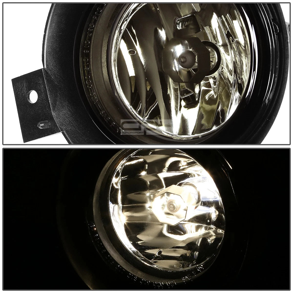 Smoked Lens Fog Light Lamp Pair + Switch for Ford Ranger (2001–2003)