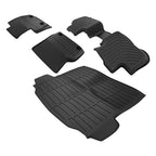 Set of 4 Anti-Slip TPE Floor Mats for BMW X3 (2019–2024) Rubber