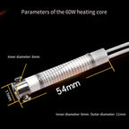 Set of 10 External Heating Elements for Soldering Iron Core 30W 40W 60W