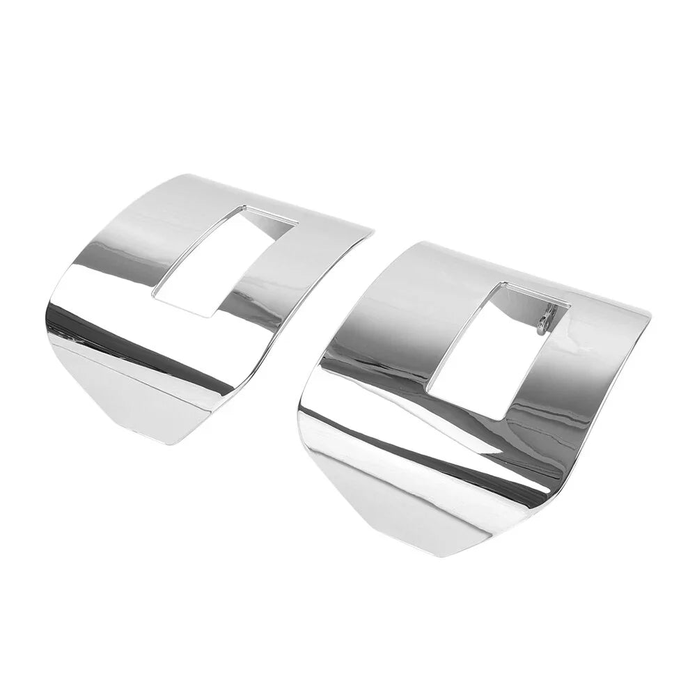 Chrome Tail Light Visor Covers for Harley Tri Glide, Street Glide (2009-2023)