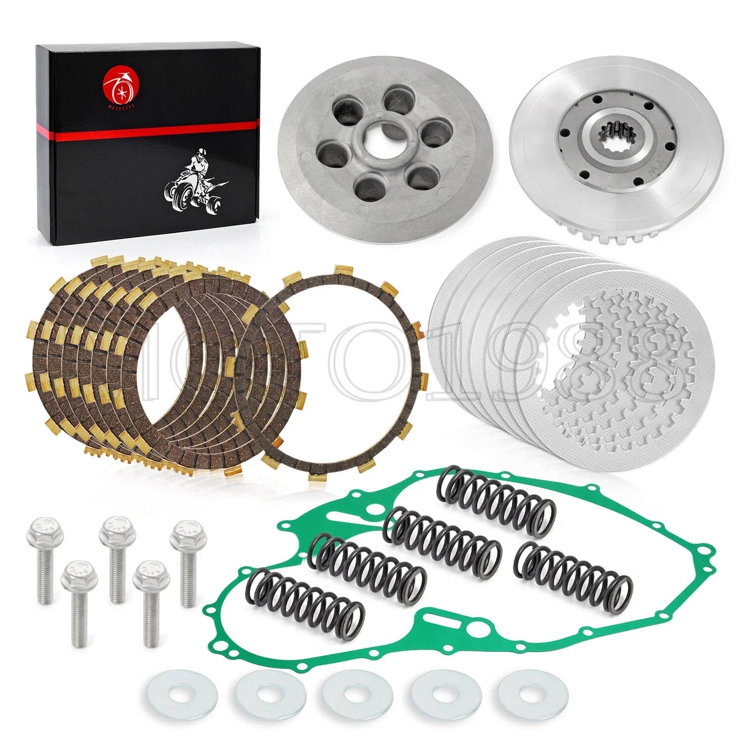 Clutch Kit Inner Hub Pressure Plate Gasket for Yamaha Raptor 700 (2006–2023)