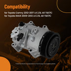 Air Conditioning Compressor for Toyota Camry (2012–2017) 883100R013 TSE17C