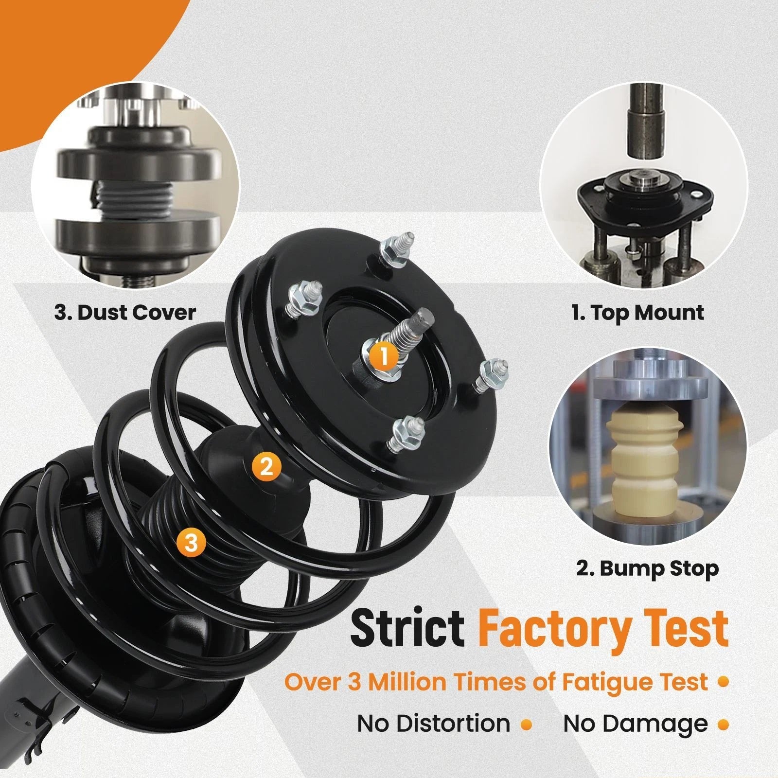 Quick Front Strut Coil Spring for Mercury Montego (2005-2007)