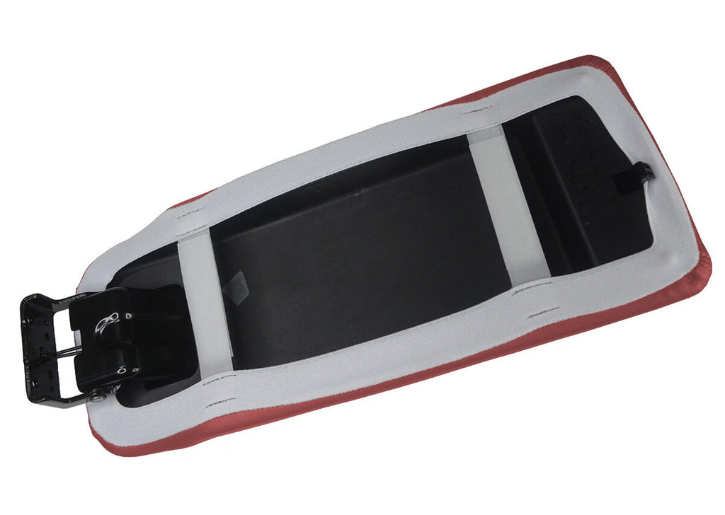 Leather Console Lid Armrest Cover for Mazda CX-7 (2007–2012) Red