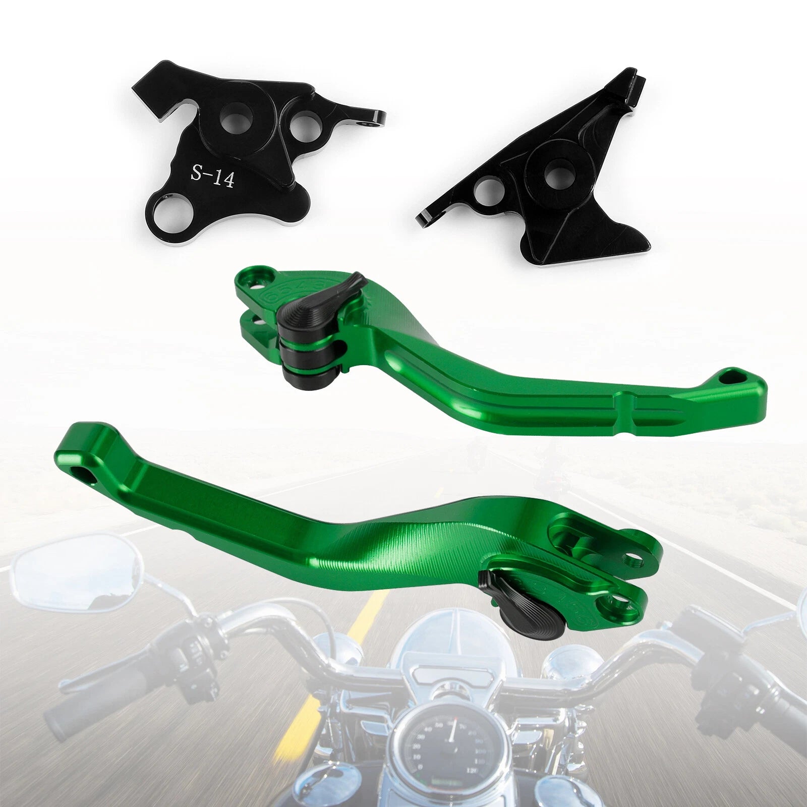 CNC Short Clutch Brake Lever for Suzuki Hayabusa/GSXR1300 (2008–2017) T9