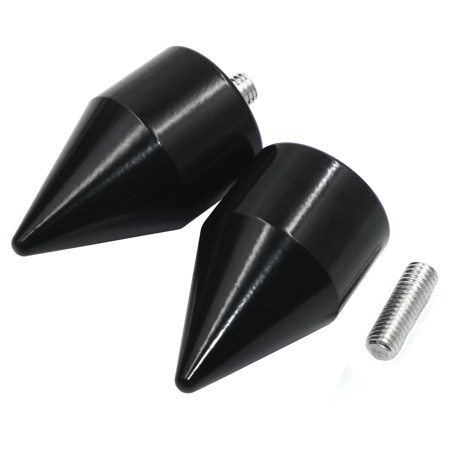Spike Bar Ends End Caps for Kawasaki Ninja EX 500 EX 650R (2006–2011)