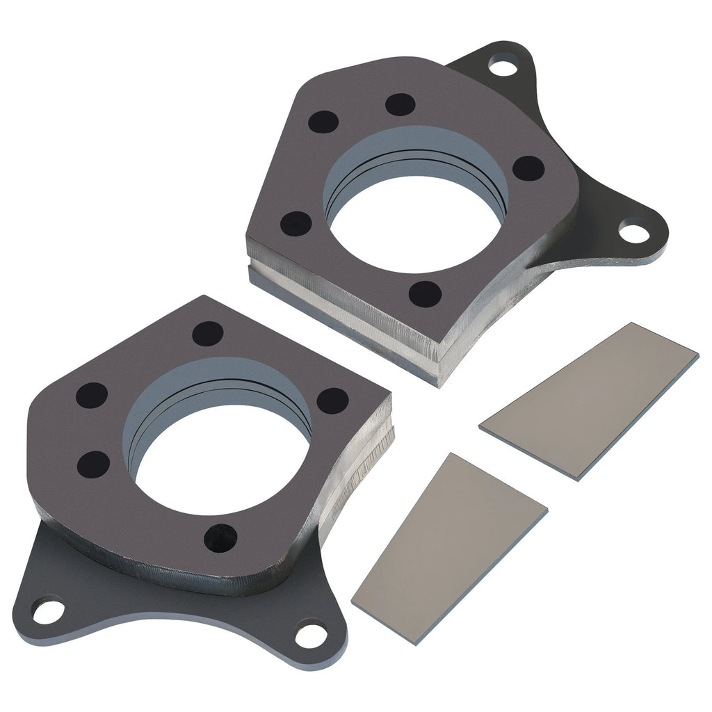 Set of 2 Trailing Arm Plates for Honda Civic (1988–2000) / Acura Integra (1994–2000) Steel